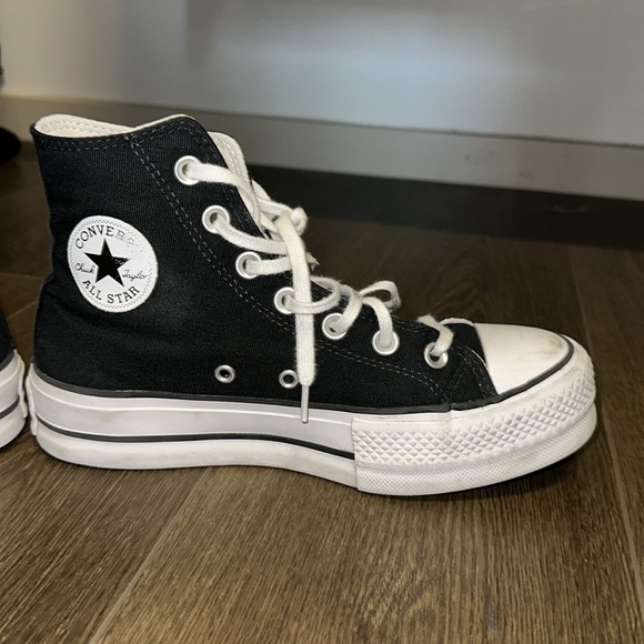 Chuck Taylor All Star Platform Canvas Black - Picture 5 of 11